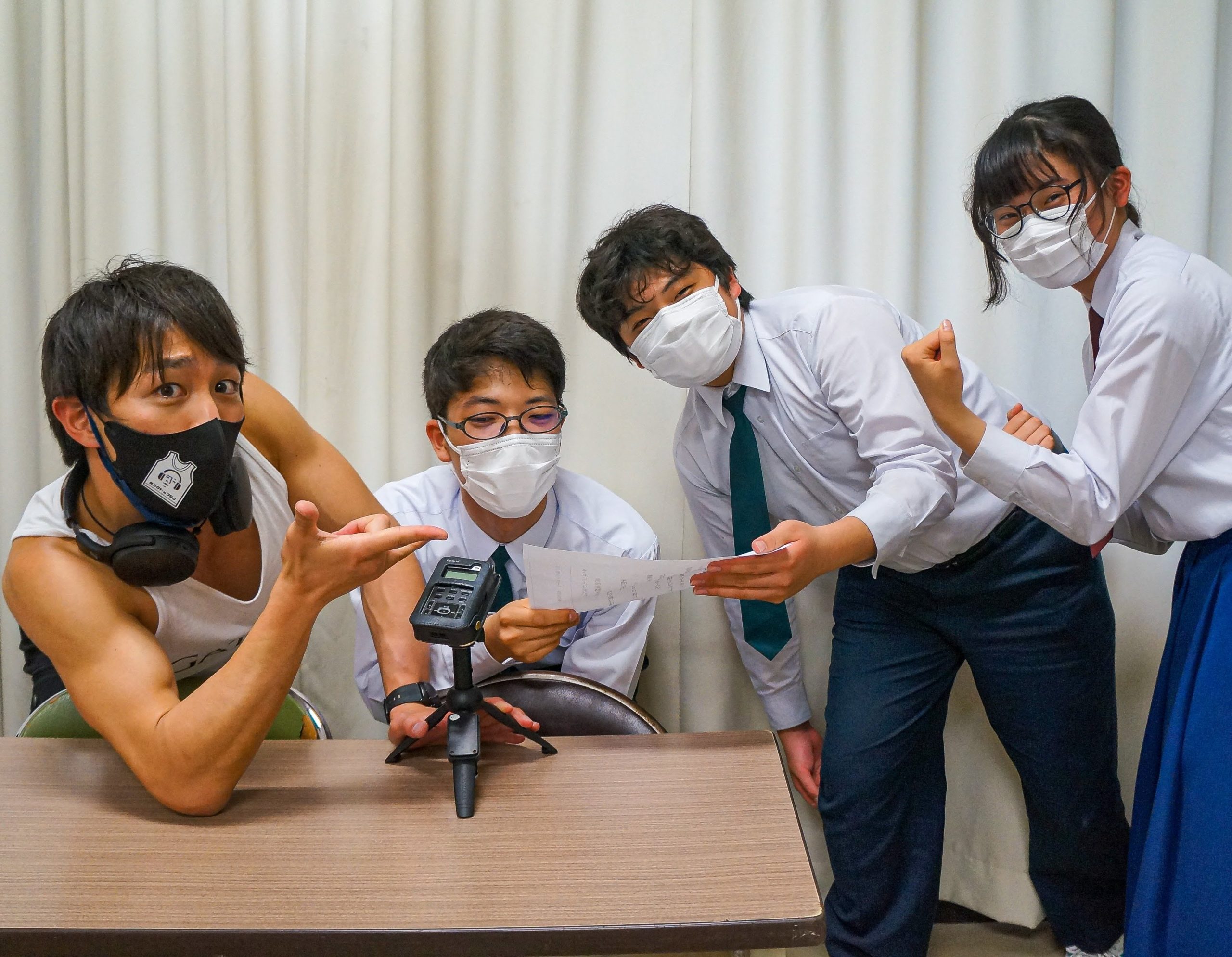 南ひばりが丘中学校 放送部にインタビュー！！